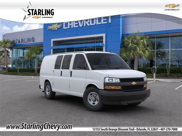 New 2020 Chevrolet Express 2500 Work Van Rwd 3d Cargo Van